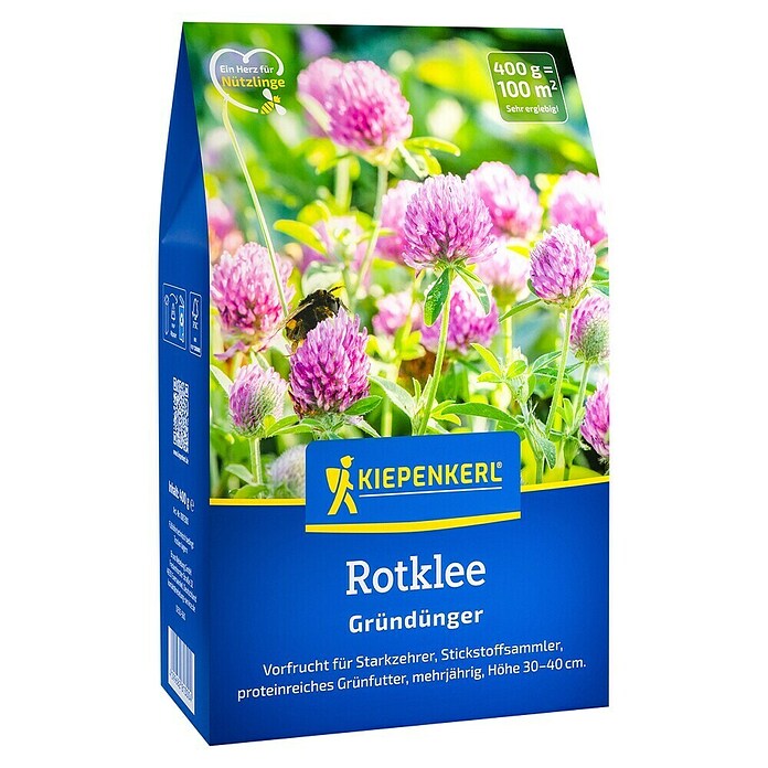 Kiepenkerl Gründüngung Rotklee (Trifolium pratense, Inhalt reicht für ca. 100 Quadratmeter) | BAUHAUS