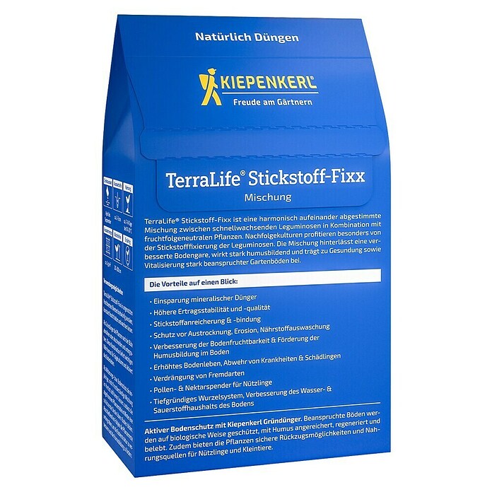 Kiepenkerl Gründüngung erraLife® Stickstoff-Fixx (Mischung, Inhalt reicht für ca. 100 Quadratmeter) | BAUHAUS