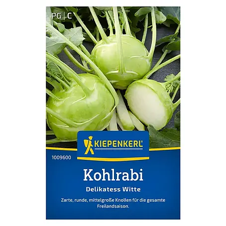 Kiepenkerl  Gemüsesamen Kohlrabi Delikatess Witte