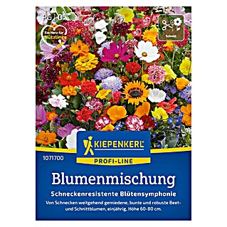 Kiepenkerl Profi-Line Blumensamenmischung Schneckenresistente Blütensymphonie (Verschiedene Sorten, Mehrfarbig, 2 m²)