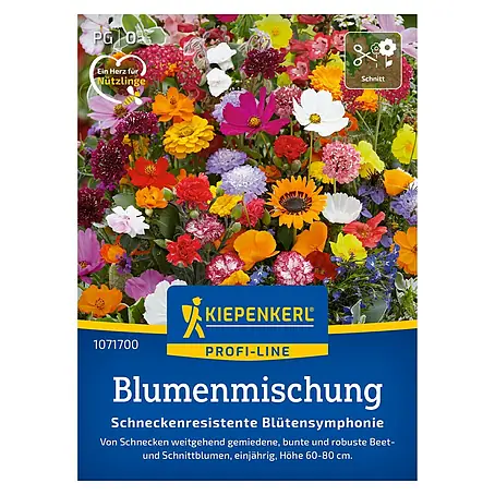Kiepenkerl Profi-Line Blumensamenmischung Schneckenresistente Blütensymphonie