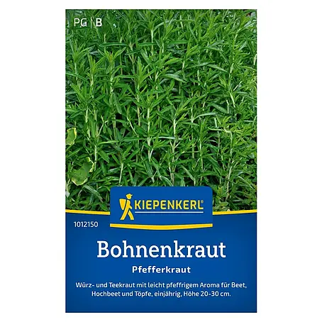 Kiepenkerl  Kräutersamen Bohnenkraut Pfefferkraut
