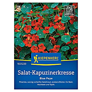 Kiepenkerl Salatsamen Blue Pepe (Tropaeolum majus, Inhalt reicht für ca. 20 Pflanzen)