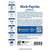 Kiepenkerl Profi-Line Gemüsesamen Blockpaprika Bendigo (Capsicum annuum, Erntezeit: August) | BAUHAUS