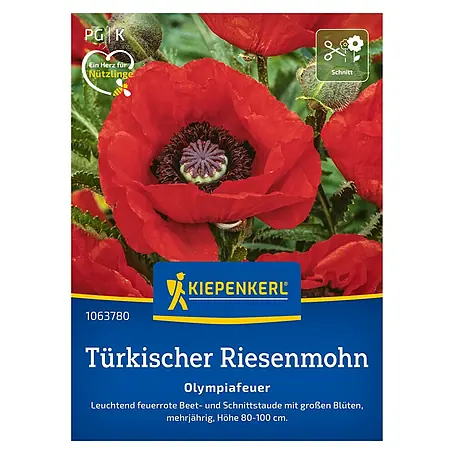 Kiepenkerl Profi-Line Blumensamen Türkischer Riesenmohn