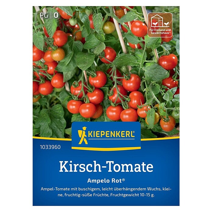 Kiepenkerl Profi-Line Gemüsesamen Kirsch-Tomate Ampelo (Solanum lycopersicum, Erntezeit: Juli) | BAUHAUS