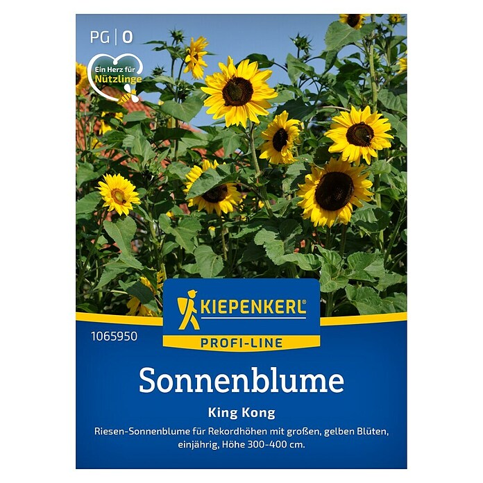 Kiepenkerl Profi-Line Blumensamen Sonnenblumen (Helianthus annuus, Gelb) | BAUHAUS