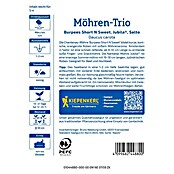 Kiepenkerl Gemüsesamen Saatband Möhren-Trio (Daucus carota, 5m Saatband) | BAUHAUS