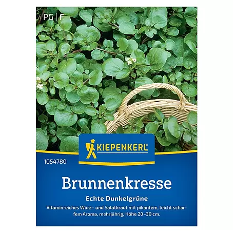 Kiepenkerl  Kräutersamen Brunnenkresse Echte Dunkelgrüne