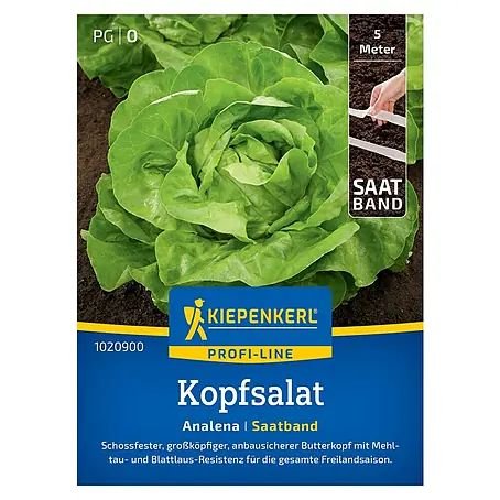 Kiepenkerl Profi-Line Salatsamen Kopfsalat Analena Saatband