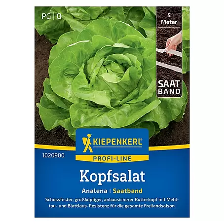 Kiepenkerl Profi-Line Salatsamen Kopfsalat Analena Saatband