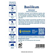 Kiepenkerl Profi-Line Kräutersamen Basilikum Genoveser (Ocimum basilicum, Erntezeit: Juli) | BAUHAUS