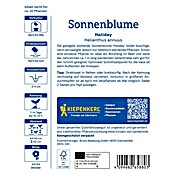 Kiepenkerl Profi-Line Blumensamen Sonnenblume Holiday (Helianthus annuus, Gelb) | BAUHAUS
