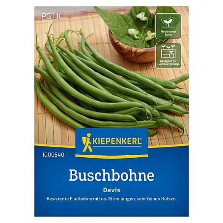 Kiepenkerl Profi-Line Gemüsesamen Buschbohne Davis