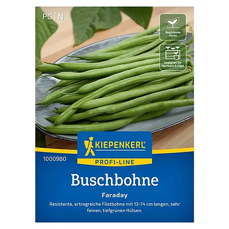 Kiepenkerl Profi-Line Gemüsesamen Buschbohne Faraday