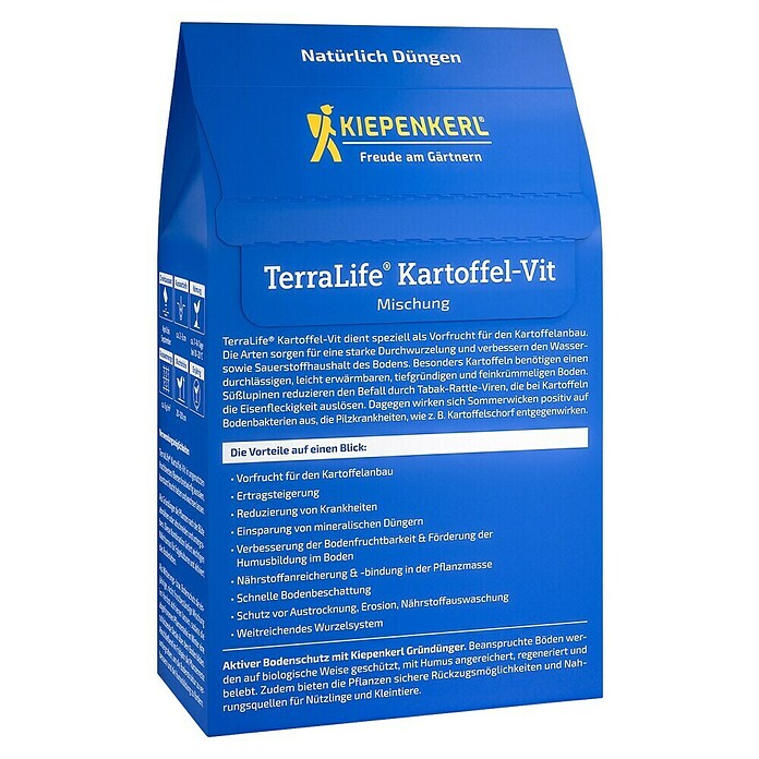 Kiepenkerl Gründüngung TerraLife® (Mischung, Inhalt reicht für ca. 80 Quadratmeter) | BAUHAUS