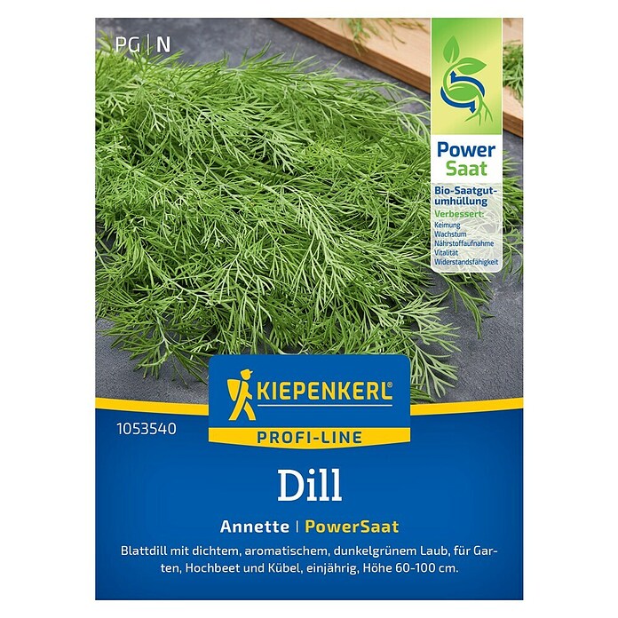 Kiepenkerl Profi-Line Gemüsesamen Dill PowerSaat (Anethum graveolens, Erntezeit: Juni) | BAUHAUS