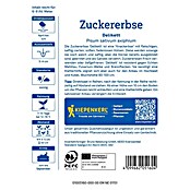 Kiepenkerl Profi-Line Gemüsesamen Zuckererbse Delikett (Pisum sativum, Erntezeit: Juni) | BAUHAUS