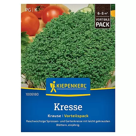 Kiepenkerl  Kräutersamen Kresse Vorteilspackung