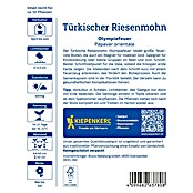 Kiepenkerl Profi-Line Blumensamen Türkischer Riesenmohn (Papaver orientale, Rot) | BAUHAUS
