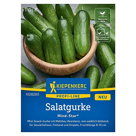 Kiepenkerl Profi-Line Gemüsesamen Salatgurke Miné-Star®