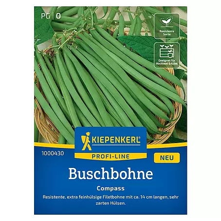Kiepenkerl Profi-Line Gemüsesamen Buschbohne Compass