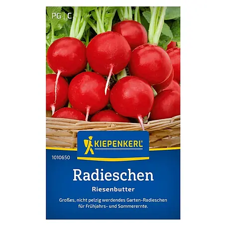 Kiepenkerl  Gemüsesamen Radieschen Riesenbutter