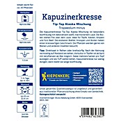Kiepenkerl Profi-Line Kräutersamen Kapuzinerkresse Tip Top Alaska Mischung (Tropaeolum majus, Saatzeit: April) | BAUHAUS