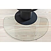 Aduro Glasbodenplatte Halbmond 22 Serie (B x L: 70,7 x 107,5 cm, Gebogen) | BAUHAUS