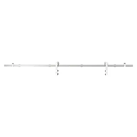 Herraje para puerta corredera de vidrio tubular