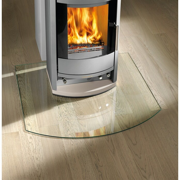Haas+Sohn Glasbodenplatte (100 x 100 cm, Eckig, Form E) | BAUHAUS