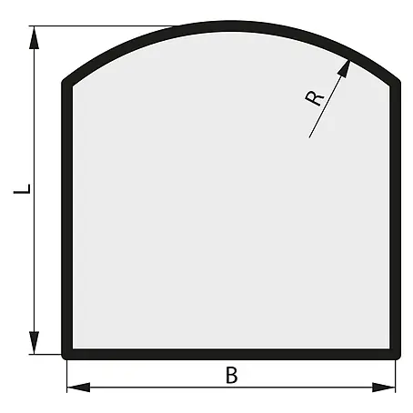 Haas+Sohn  Glasbodenplatte