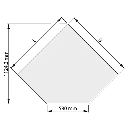 Haas+Sohn  Glasbodenplatte