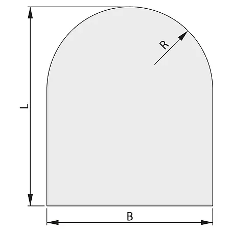 Haas+Sohn  Glasbodenplatte