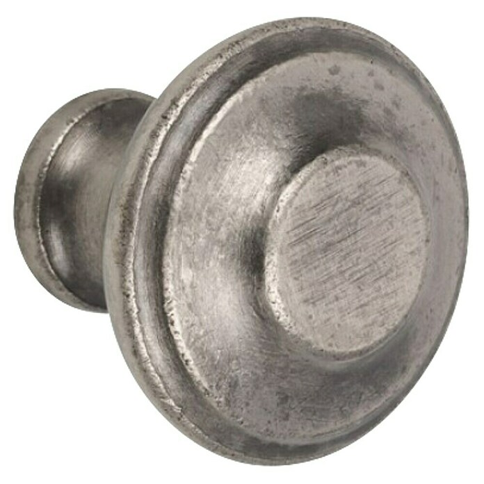 Gumb za pohištvo Enya 6  (Ø x V: 37 x 33 mm, Jeklo, Srebrna) | 1150 - Möbelknöpfe und Griffe | AAEB - Möbelbeschläge | AAE - Beschläge | AA - Eisenwaren | A - Eisenwaren | BAUHAUS