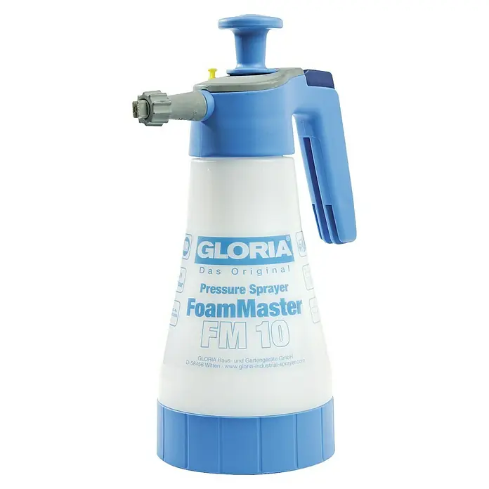 Gloria Foam Master Drucksprüher FM10 - Füllmenge: 1,25 l - Gloria FoamMaster FM 10 Drucksprüher. Ideal für Schaumanwendungen im Garten und Haushalt, bietet er hohe Leistung und einfache Bedienung.