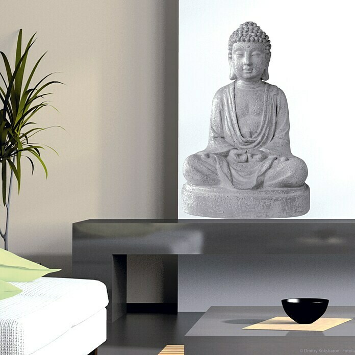 Wandtattoo (Buddha, 48 x 68 cm)