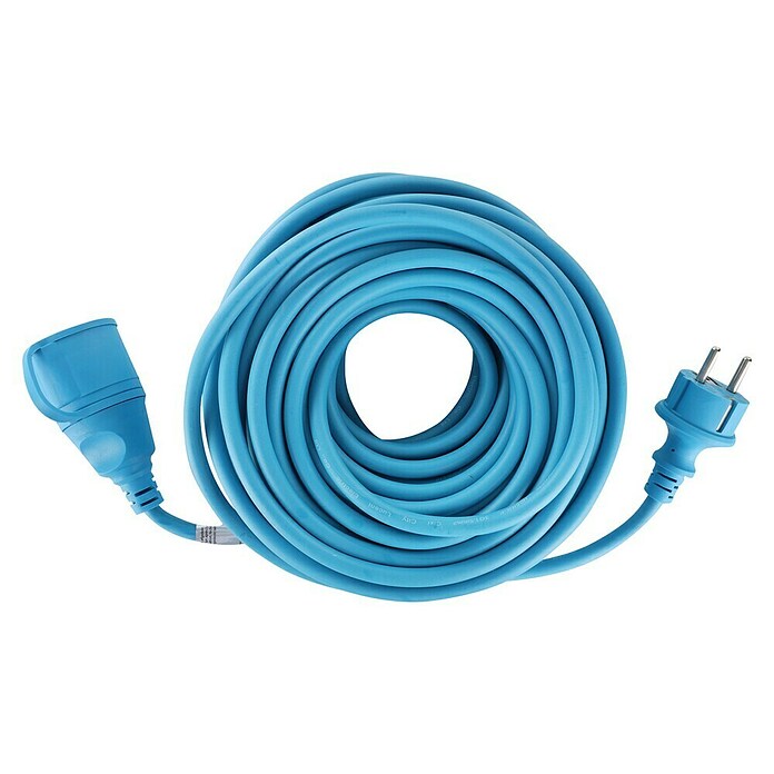 Q-Link Verlengkabel (25 m, Blauw, IP44, H05RR-F) | BAUHAUS