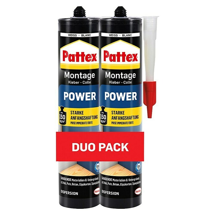 PATTEX MONTAGE POWER 370g DUOPACK