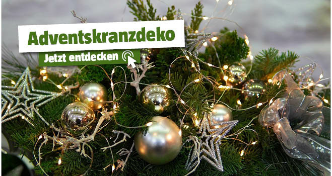 Adventskranzdeko