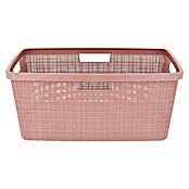 Curver Wäschekorb Jute (L x B x H: 59,4 x 39,4 x 25,6 cm, Rosa) | BAUHAUS