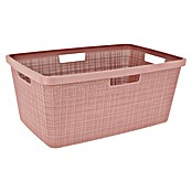 Curver Wäschekorb Jute (L x B x H: 59,4 x 39,4 x 25,6 cm, Rosa) | BAUHAUS