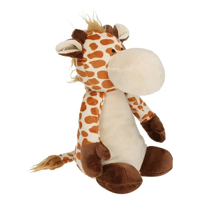 Tope de puerta Safari - 1 ud., Surtido - Adorable jirafa de peluche con manchas marrones y grandes pies suaves. El compañero de peluche ideal para que jueguen niños de todas las edades.