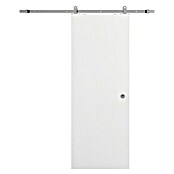 Solid Elements Puerta corredera de madera Essen con herraje (62,5 x 203 cm, Blanco) | BAUHAUS