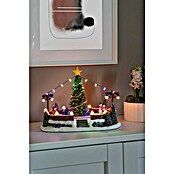 Konstsmide LED-Weihnachtsdorf Dorfplatz mit Musik (Bunt, 31,5 x 19 x 21 cm, LED, Batteriebetrieben) | BAUHAUS