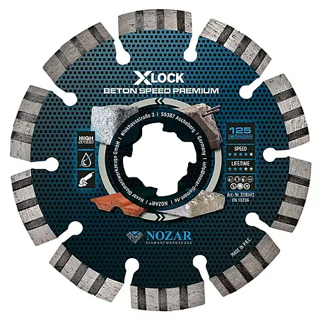 Nozar  Diamant-Trennscheibe X-Lock Beton Speed Premium