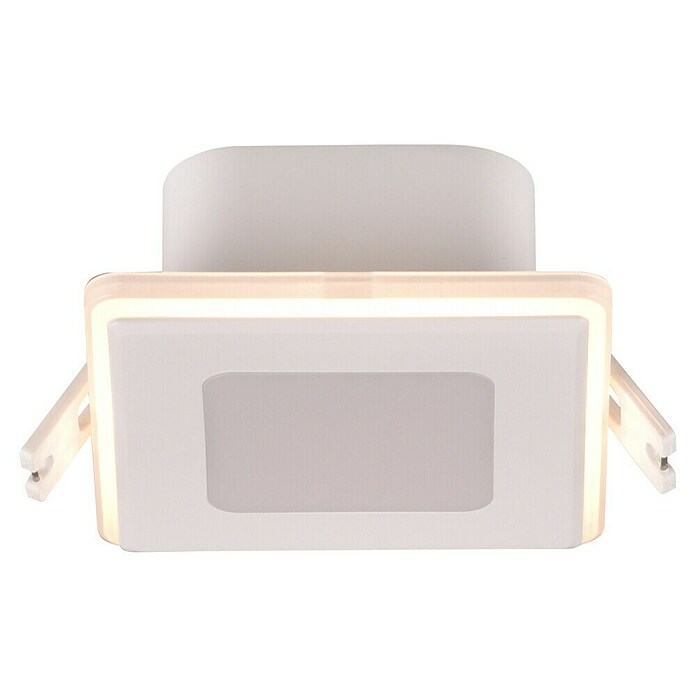 Trio Lighting Foco empotrable Nimbus (Blanco, L x An x Al: 8 x 8 x 3 cm, Blanco cálido) | BAUHAUS