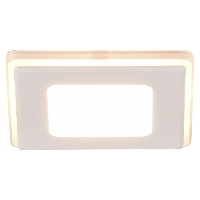 Trio Lighting Foco empotrable Nimbus (Blanco, L x An x Al: 8 x 8 x 3 cm, Blanco cálido) | BAUHAUS
