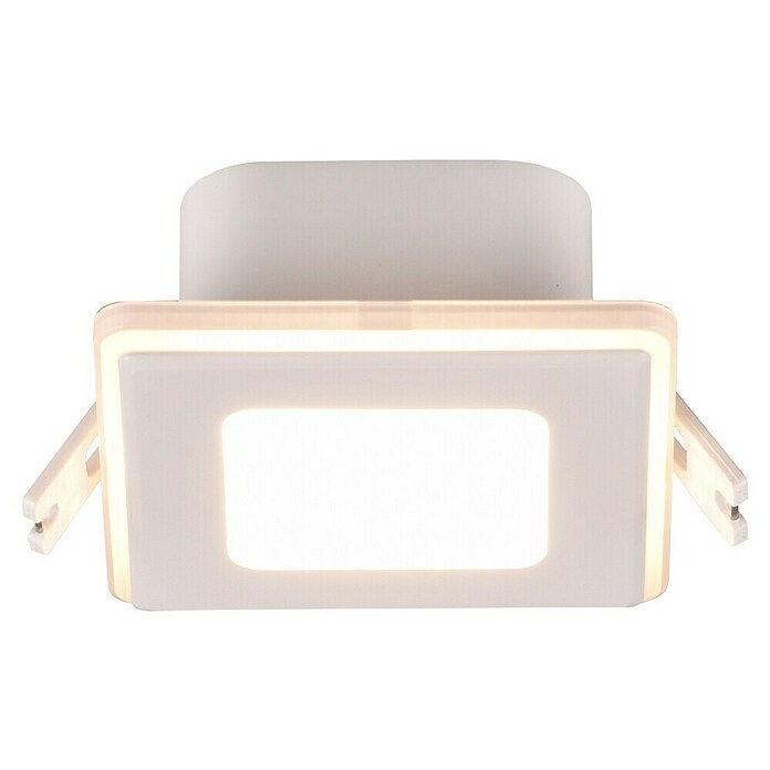 Trio Lighting Foco empotrable Nimbus (Blanco, L x An x Al: 8 x 8 x 3 cm, Blanco cálido) | BAUHAUS