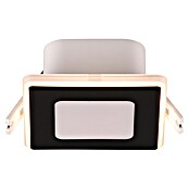 Trio Lighting Foco empotrable Nimbus (Negro, L x An x Al: 8 x 8 x 3 cm, Blanco cálido) | BAUHAUS